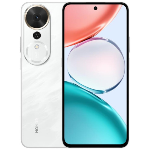 Honor Play 70 Plus, 12 Go + 512 Go, lecteur d'empreintes digitales latéral, écran 6,77 pouces, MagicOS 9.0, Snapdragon 6s Gen 3 Octa Core, réseau : 5G, NFC, OTG (blanc) SH452W1836-013